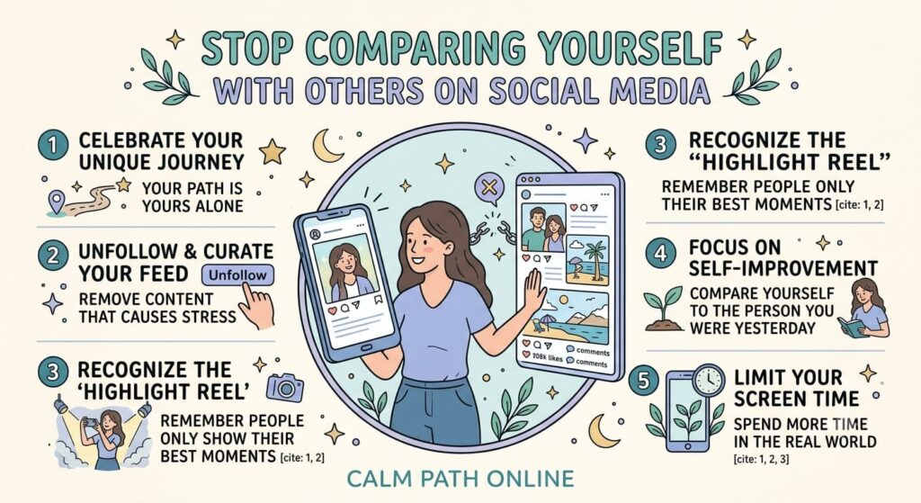 Stop comparing your self with others on social media