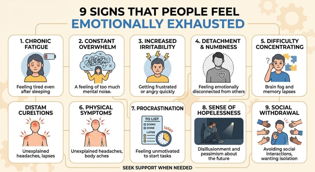 emotionally exhausted